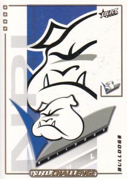 2002 Select Challenge #51 Canterbury Bulldogs crest Front